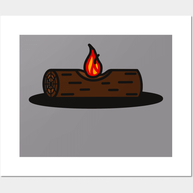 Campfire Wall Art by TooPar